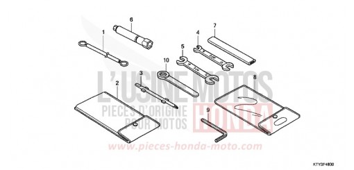 OUTIL CBR125RD de 2013